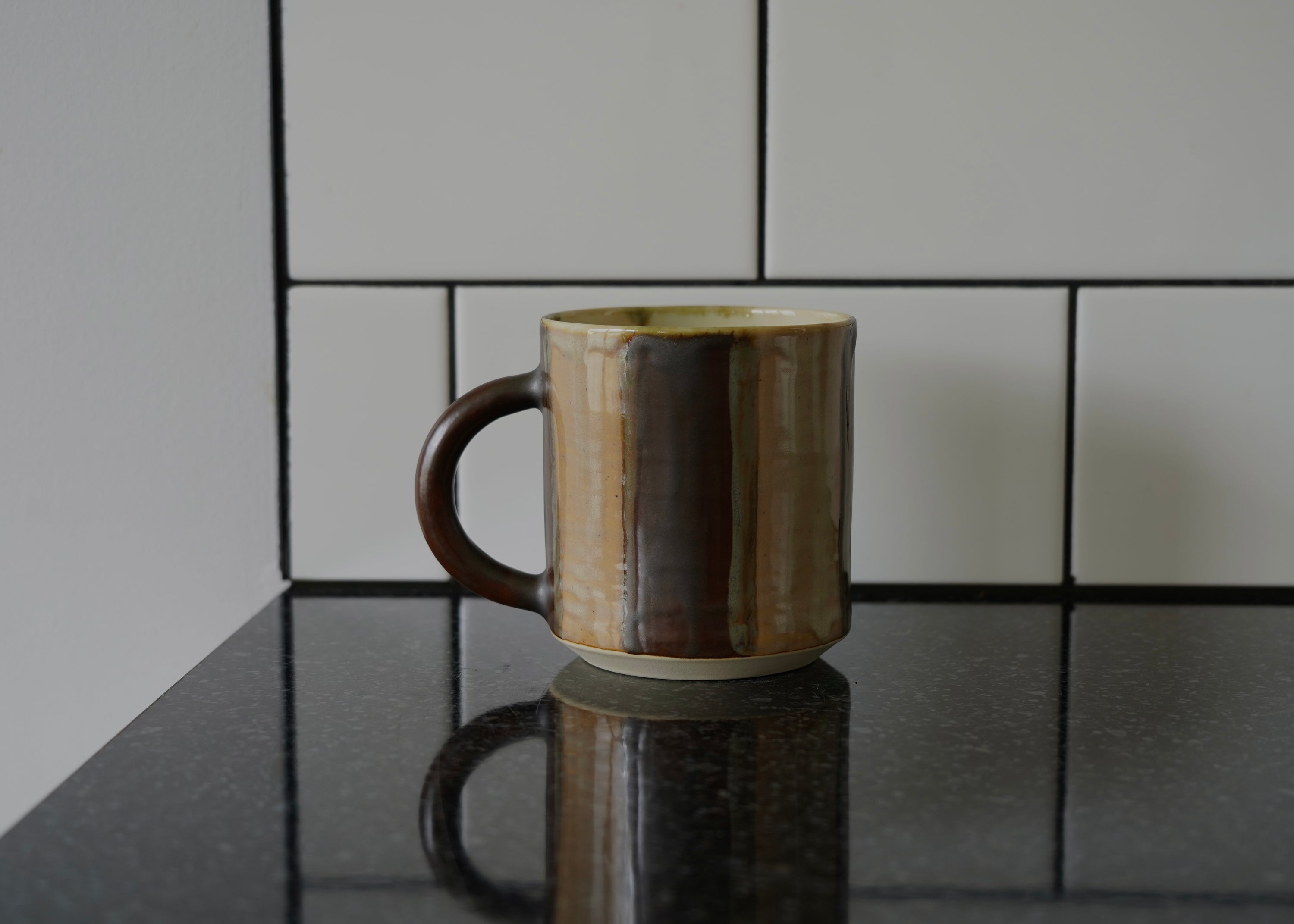Earthenware Stripes Mug