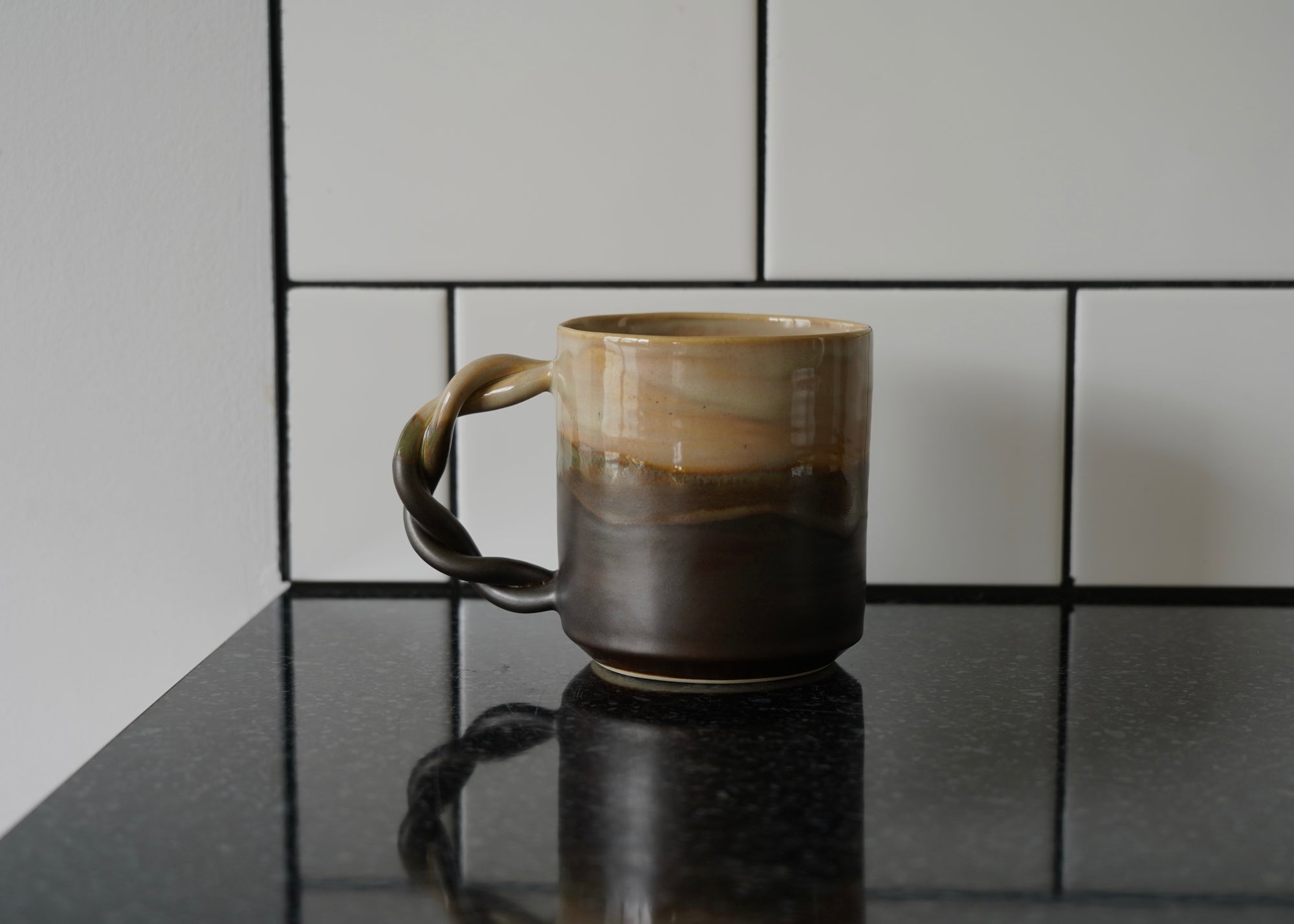 Earthenware Twist Mug