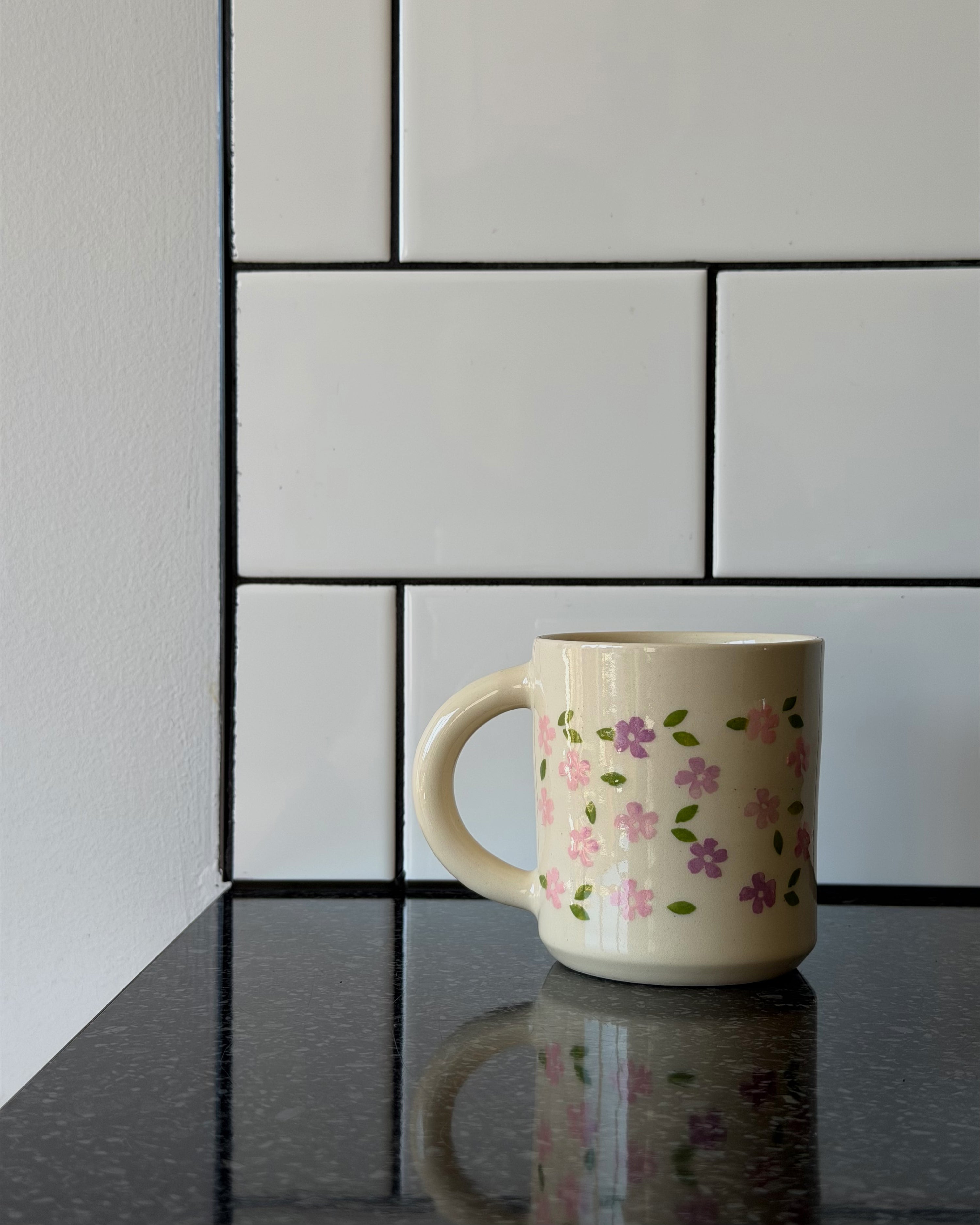 Hydrangea Mug