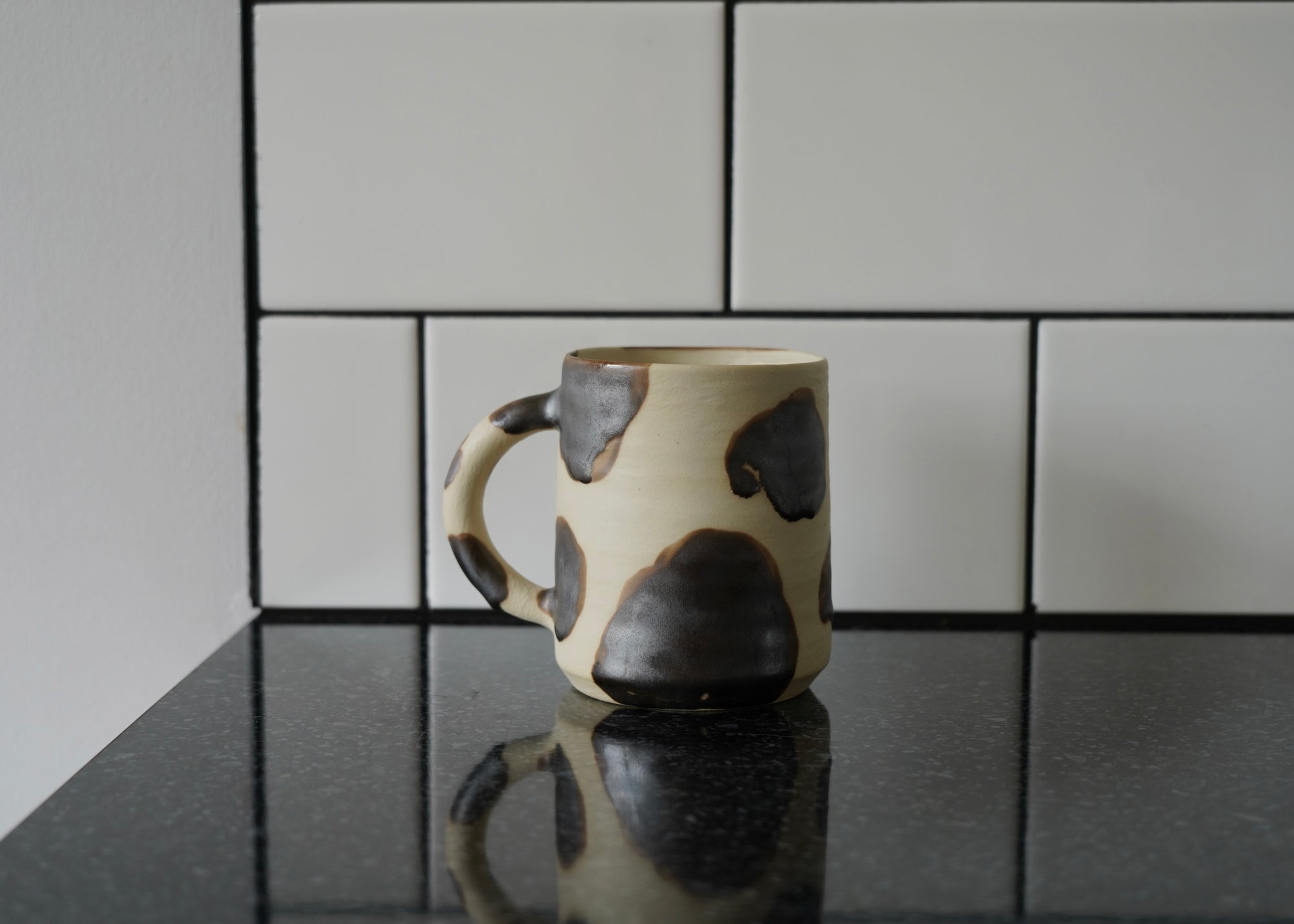 Cow Print Mug